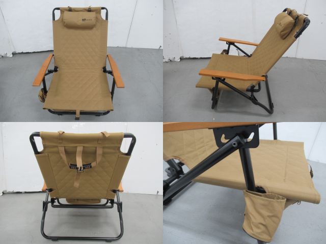 WAQ（ワック）  ワック リクライニングローチェア 2点セット