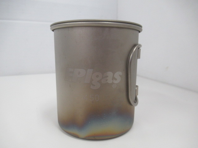 EPIgas（イーピーアイガス）  シングルチタンマグ 300+450 蓋つき