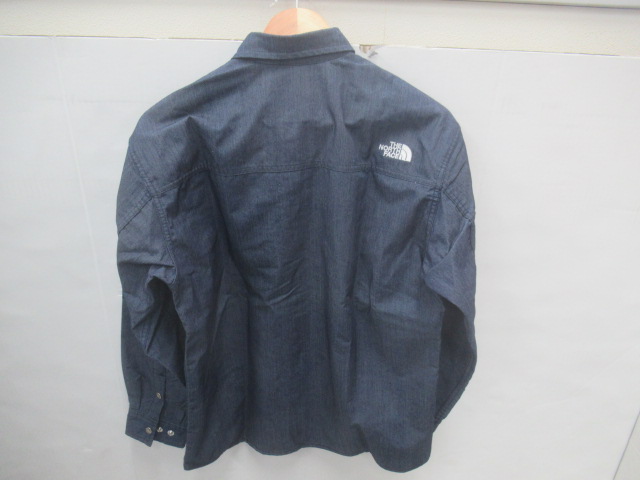 THE NORTH FACE（ノースフェイス）  ロングスリーブナイロンデニムヌプシシャツ