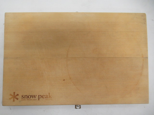Snow Peak（スノーピーク）  マナイタセットL & キッチンメッシュケースL