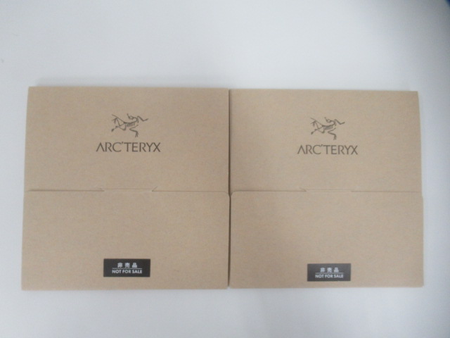 ARC'TERYX(アークテリクス) 非売品 ノベルティ ハンカチ 2点セット