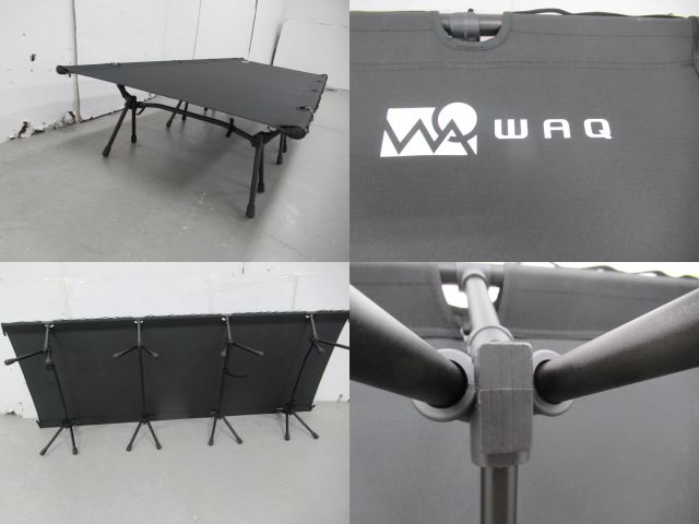 WAQ(ワック) 2WAY ワイドコット ブラック