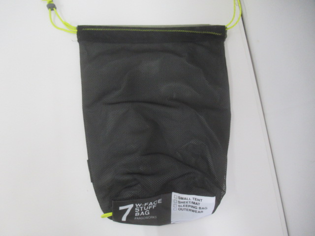 PaaGo WORKS(パーゴワークス) W-FACE STUFF BAG 7 2点セット