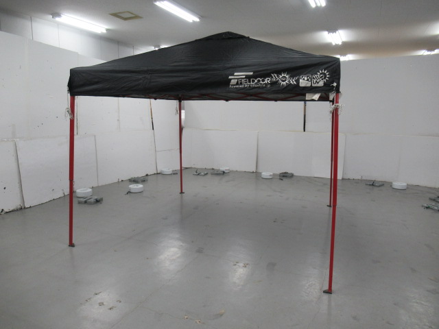 FIELDOOR（フィールドア）  ワンタッチタープテント2.5×2.5m・サイドシートセット