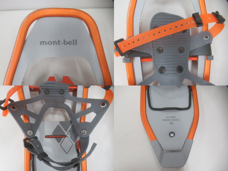 mont-bell（モンベル）  アルパイン スノーシュー 56 モンベル オレンジ