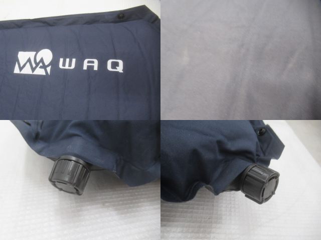 WAQ(ワック) インフレータブル式マット 8cm ネイビー