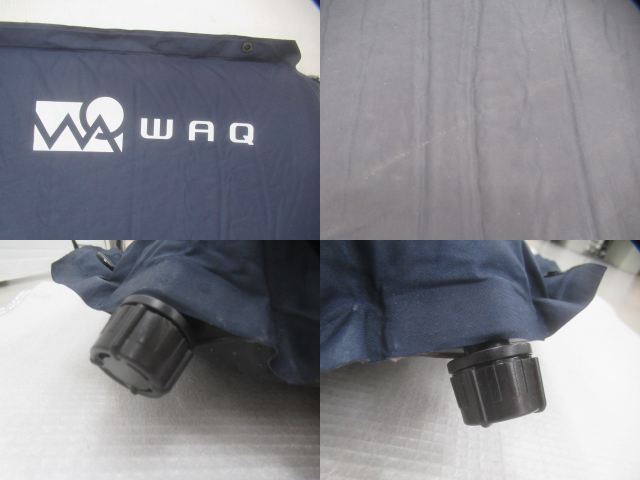 WAQ(ワック) インフレータブル式マット 8cm ネイビー