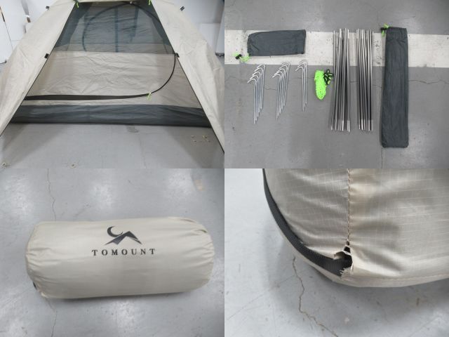 その他ブランド TOMOUNT ドームテント 3人用