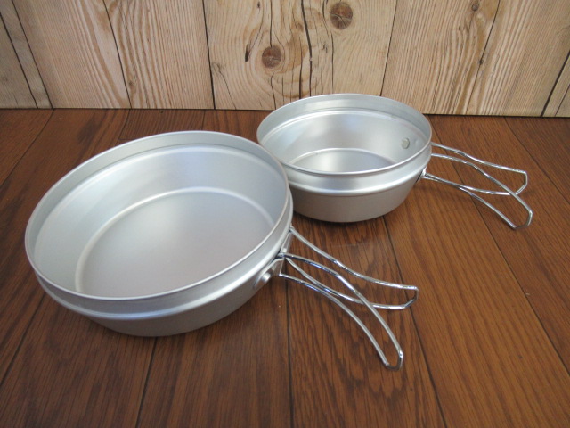 ダグ 焚火缶S/Mセット EVERNEW ハンドル付き