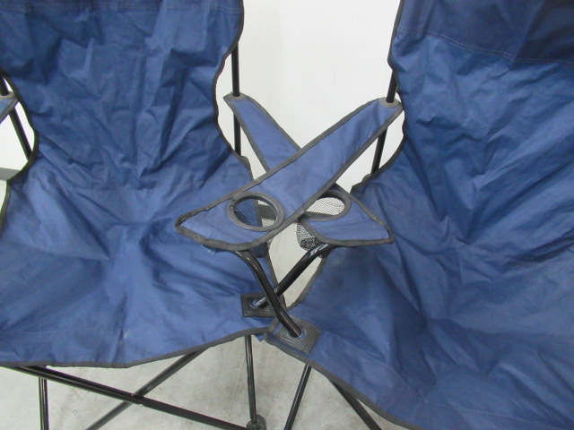 ノーブランド  チェア2脚・パラソルセット