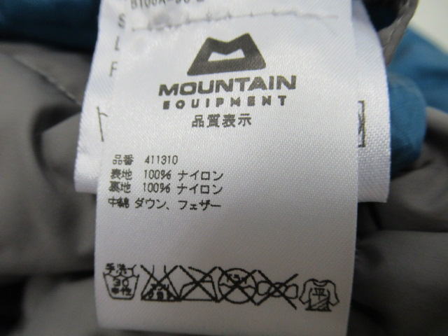 MOUNTAIN EQUIPMENT(マウンテンイクイップメント) ダウンベスト メンズ