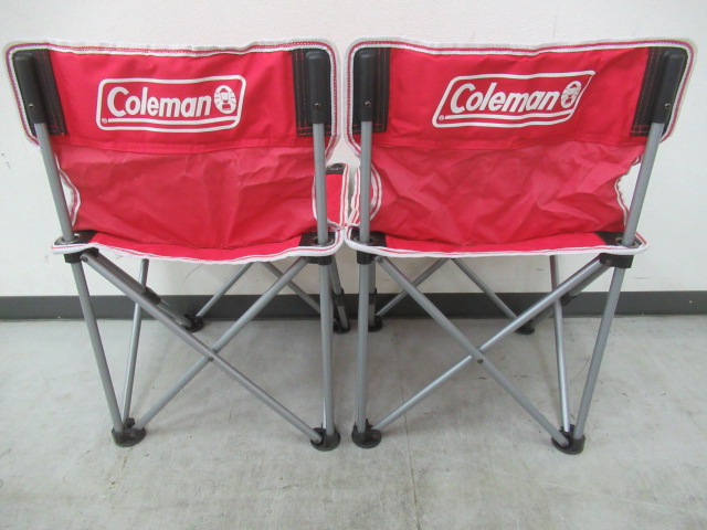 Coleman（コールマン）  コンパクトクッションチェア レッド