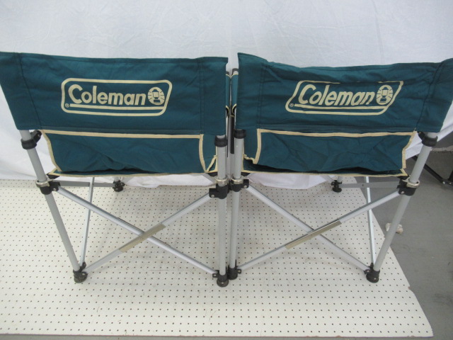 Coleman（コールマン）  スリムキャプテンチェアアルファ グリーン2脚セット