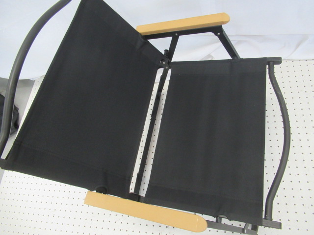 Hilander（ハイランダー）  アルミデッキチェア ブラック