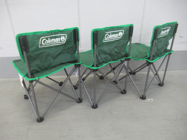 Coleman（コールマン）  コンパクトクッションチェア 3脚セット