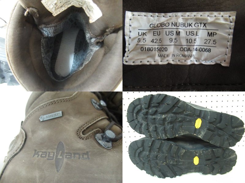 その他ブランド  KAYLAND グローボ ヌバック GTX＋軽アイゼンセット