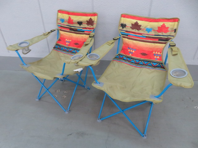 LOGOS（ロゴス）  ナバホ リクライナーチェアW 2脚セット