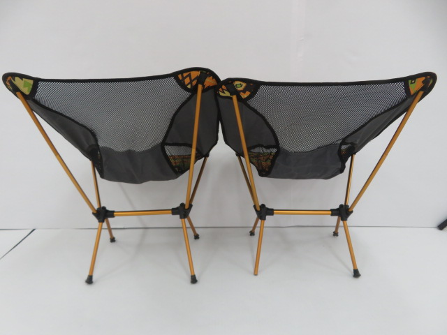 ノーブランド  Shine Trip アウトドアチェア 2脚セット 2