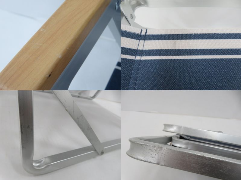 Coleman（コールマン）  ファイヤープレイスフォールディングチェア ネイビーボーダー