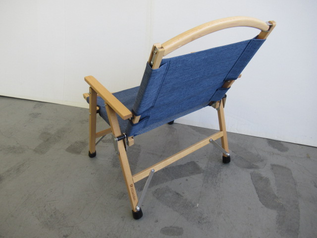 Hilander（ハイランダー）  ウッドフレームチェア HCA0177 デニム (1)