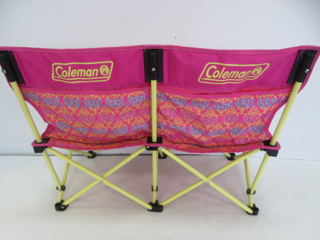Coleman ファンチェアダブル フォリッジピンク×2脚 Amazon.co.jp: コールマン チェア ファンチェアダブル フォリッジ