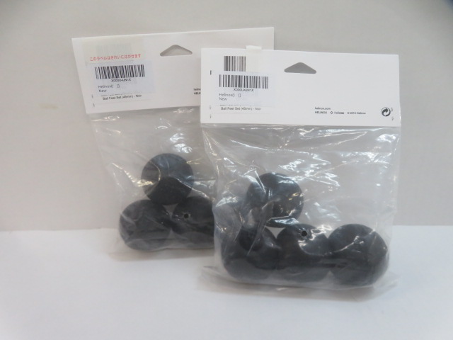 Helinox（ヘリノックス）  ボールフィート×2セット ブラック