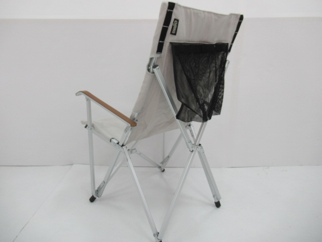 ogawa（小川・キャンパルジャパン）  ハイバックチェア コットン ライトグレー (1)