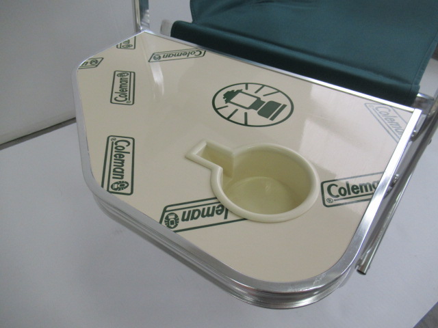 Coleman（コールマン）  サイドテーブル付き折り畳みチェア