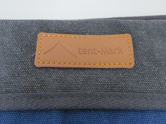 tent-Mark DESIGNS（テンマクデザイン）  コットンチェアカバー ネイビー×ブラック