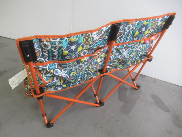 Coleman（コールマン）  ファンチェアダブル モザイク オレンジ