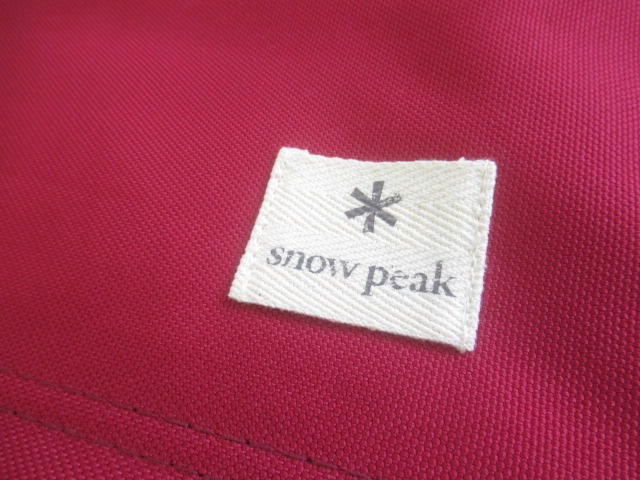 Snow Peak（スノーピーク）  FDベンチ レッド LV-071RD