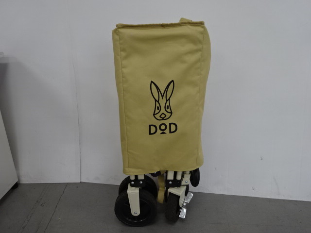 DOD（ディーオーディー）  フォールディングキャリーワゴン（ベージュ）
