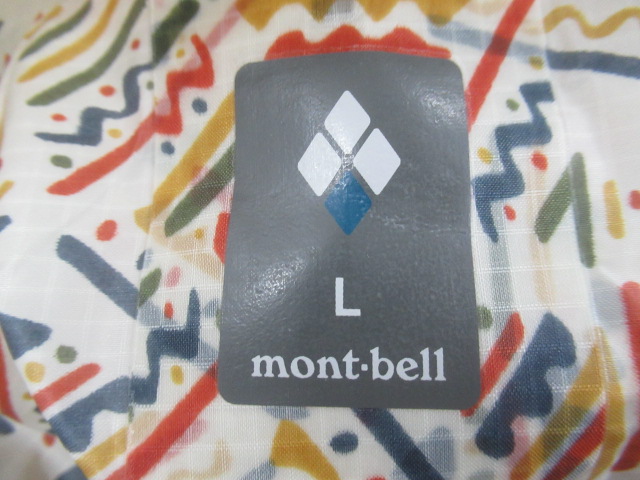 mont-bell（モンベル）  プリント トレッキング レインポンチョ