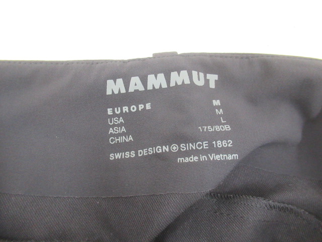MAMMUT（マムート）  トレッカーズ 3.0 ソフトシェル パンツ AF