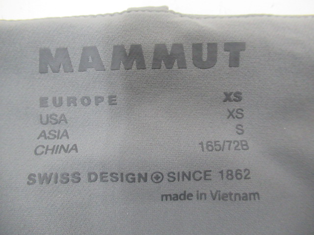 MAMMUT（マムート）  トレッカーズ 3.0 ソフトシェル パンツ アジアンフィット