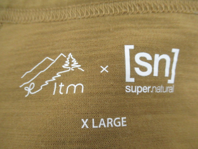 その他ブランド  ltm×sn メリノ ポリ 50/50 Tシャツ