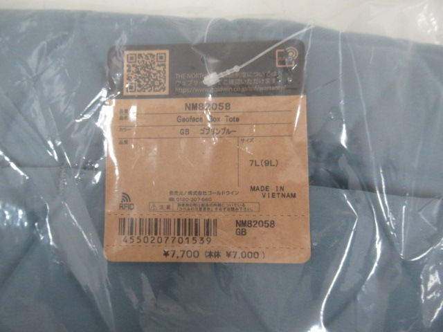 THE NORTH FACE（ノースフェイス）  ジオフェイスボックストート NM82058