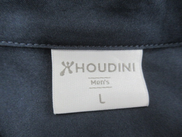 Houdini（フーディニ）  メンズ ロングスリーブ シャツ