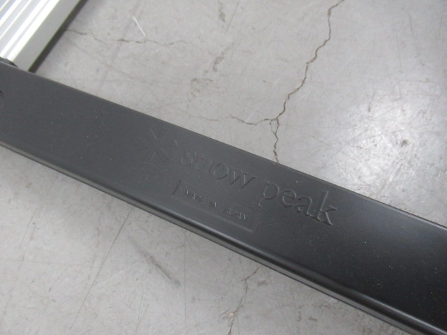 Snow Peak（スノーピーク）  IGT アイアングリルテーブル フレーム ロング セット