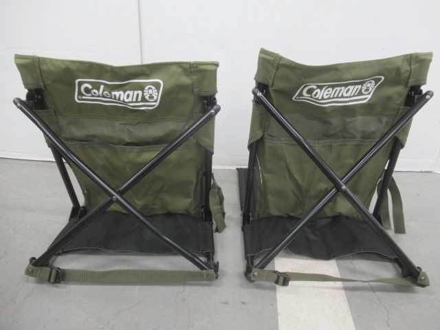 Coleman（コールマン）  コンパクトグランドチェア(オリーブ) 2脚セット