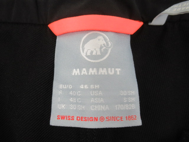 MAMMUT（マムート）  エナジー ソフトシェル ハイブリッド パンツ