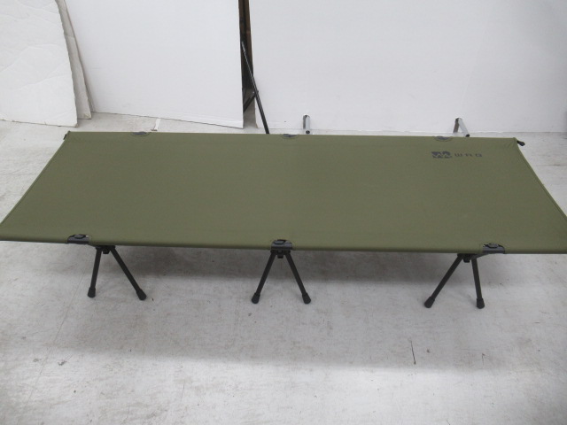 美品　WAQ 2WAY　フォールディングコット　カーキ WAQ（アウトドア） 【お得なセット価格】WAQ 2WAY