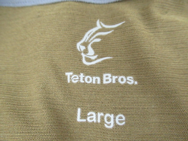 Teton Bros.（ティートンブロス）  AXIO LITE TEE Golden Yellow