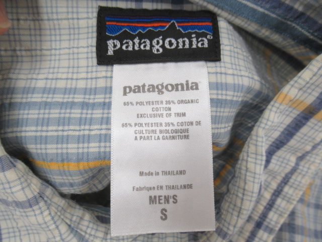 patagonia（パタゴニア）  シアサッカーシャツ