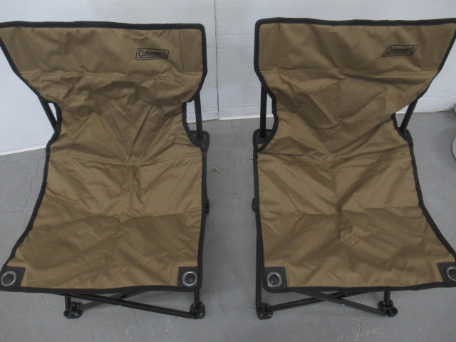 Coleman(コールマン) ファンチェア/コヨーテ・2脚セット