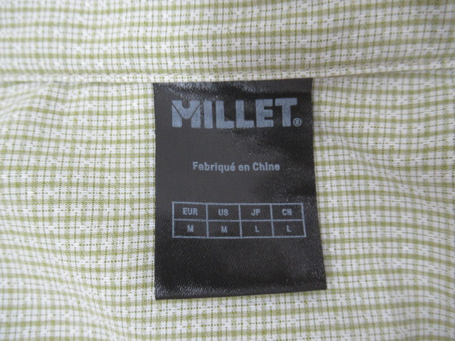 Millet（ミレー）  インセクト バリヤー ロングスリーブ チェックシャツ（1）