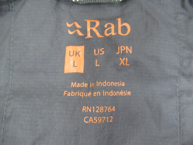 その他ブランド  Rab バイタルフーディ