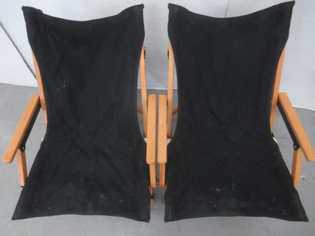 その他ブランド  ANOBA ウッドハイバックチェアロータイプ 2脚セット