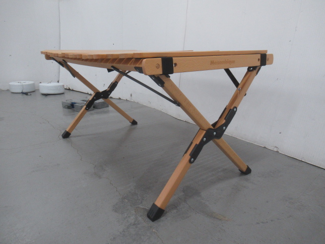 その他ブランド モザンビーク 2WAYウッドロールテーブル