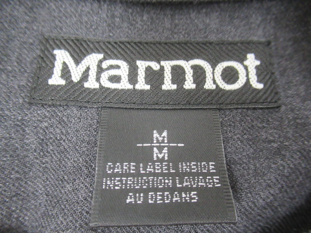 Marmot（マーモット）  ウィメンズ ユーストマノーカラーシャツ ダークグレー